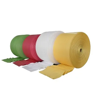 Laminēti pp austi auduma ruļļi